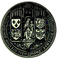 Escudo en blanco y negro de la Escuela de Artes de París